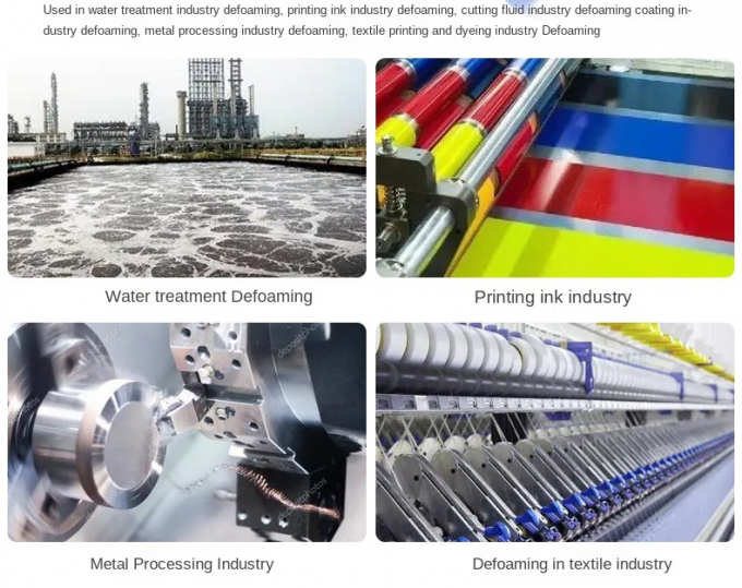 Industrielles Grad-Abwasseraufbereitungs-Textildruckfärbendes Schaum-Unterdrückungs-Silikon-Entschäumungsmittel 6