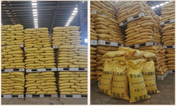 PFS-Wasserbehandlungs-Chemikalien-polymerisches Eisensulfat CAS 10028-22-5 2