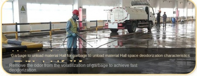 Druck des färbenden Wasserbehandlungs-Chemikalien-Abfall-Stations-desodorierenden Mittels 4