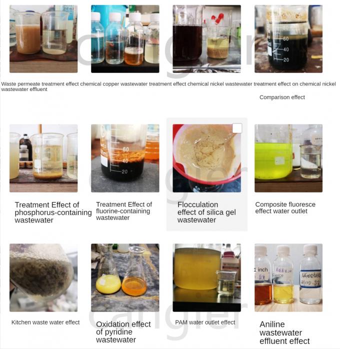 Druck des färbenden Wasserbehandlungs-Chemikalien-Abfall-Stations-desodorierenden Mittels 8