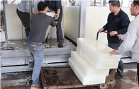 Eis-Maschine des Block-25T, die für Kühlschrankeisblock-Maschineninnenkühlungs-Handelsart macht