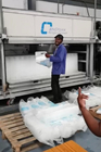Block-Maschinen-Innenkühlungs-Handelsart des Eis-3T für Kühlschränke