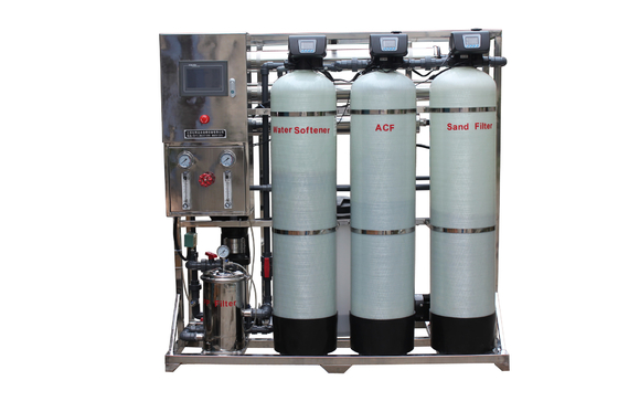 System der Umkehr-Osmose-1000L/H entfernen Führung und Kalzium Salz-Mangan-Eisen Flouride