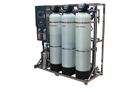 System der Umkehr-Osmose-1000L/H entfernen Führung und Kalzium Salz-Mangan-Eisen Flouride