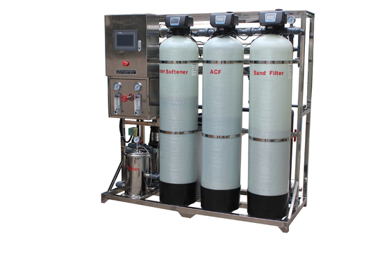 System der Umkehr-Osmose-1000L/H entfernen Führung und Kalzium Salz-Mangan-Eisen Flouride