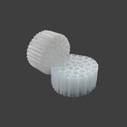 Weißes Jungfrau HDPE MBBR Wasser-Filtermaterial 25*10mm für Abwasserbehandlung