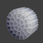 Weißes Jungfrau HDPE MBBR Wasser-Filtermaterial 25*10mm für Abwasserbehandlung