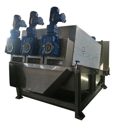 Schraube SS304 SS316 Entwässerungsmaschinen-Schlamm-Entwässerungsmittel-System für Verkauf verschlammen