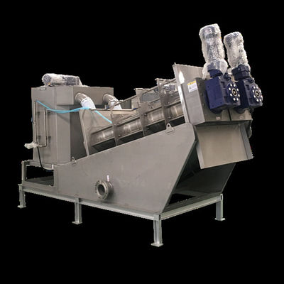 Multi Platten-Spindelpresse-Entwässerungsmaschinen-Klärwerks-Ausrüstung
