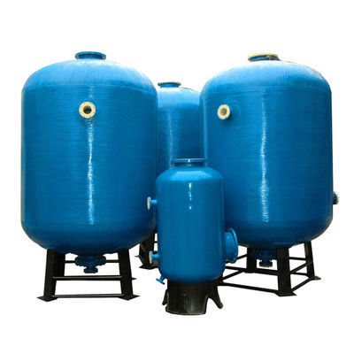 Wasserbehandlung FRP RO-Druckbehälter-Behälter-Wasserbehälter-Blau-Farbe